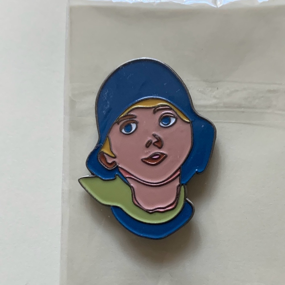 Enamel Pin - classic Nancy Drew, inspired by Secret of the Old Clock